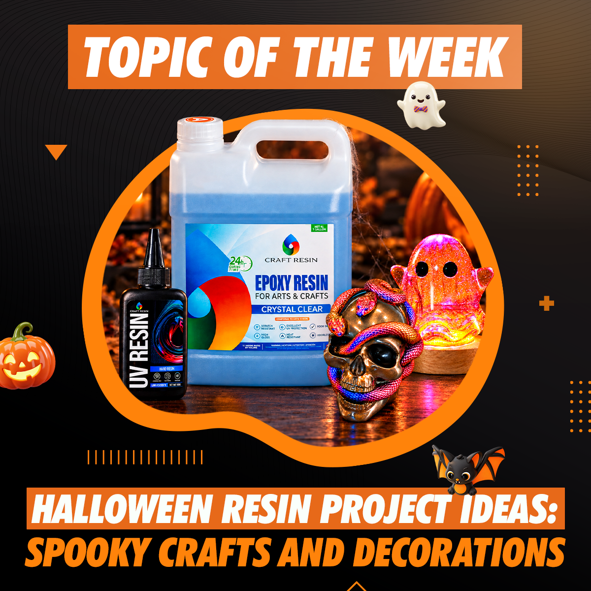 Halloween Resin Project Ideas