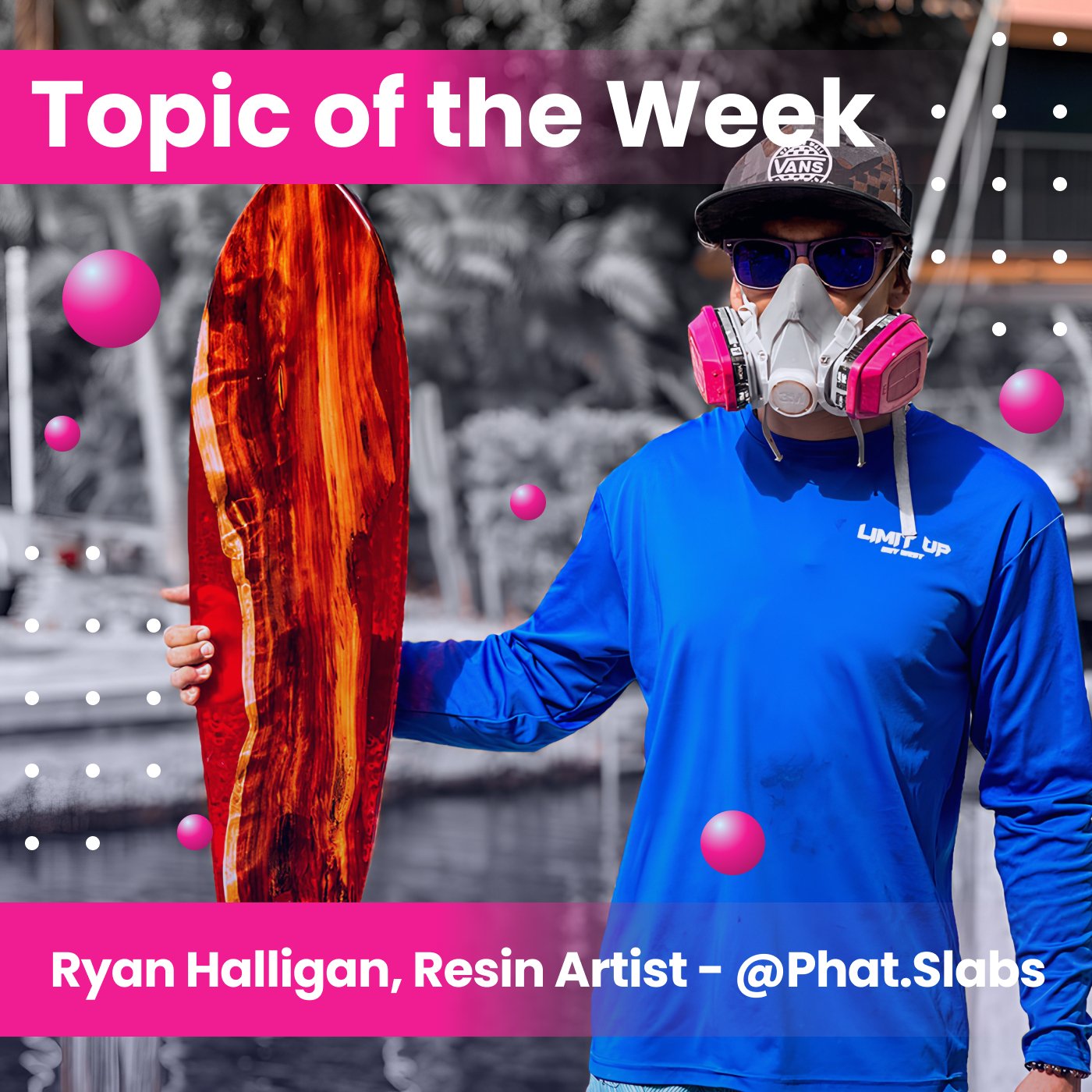 Craft Resin Ambassador - Ryan Halligan - Craft Resin UK