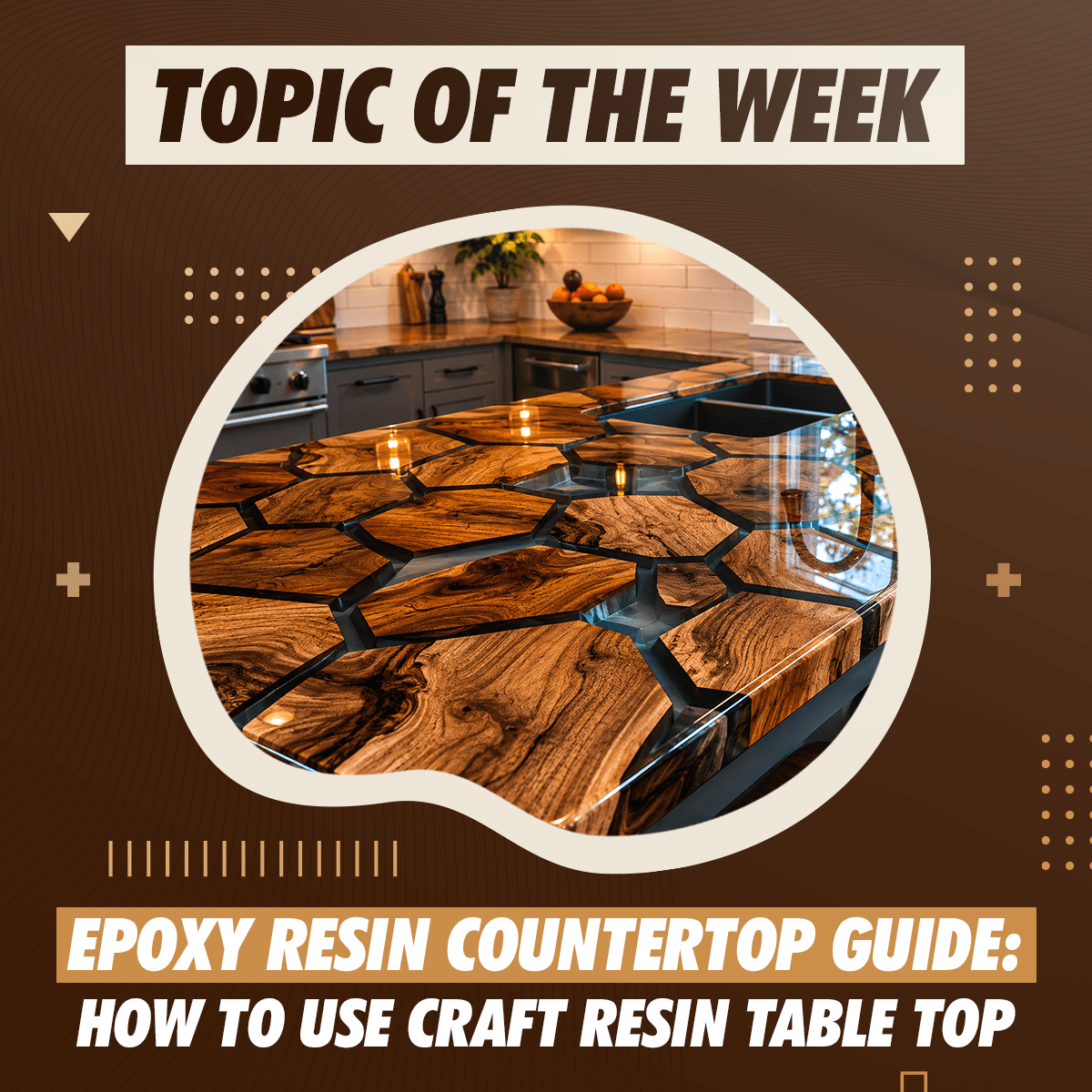 DIY Epoxy Resin Kitchen Countertop or Worktop: How to Use Craft Resin Table Top - Craft Resin UK