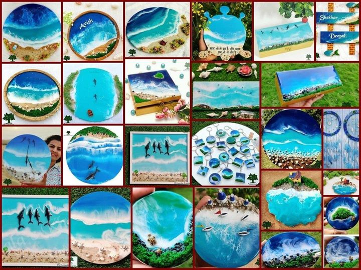 How To Create Epoxy Resin Beach Art: - Craft Resin UK