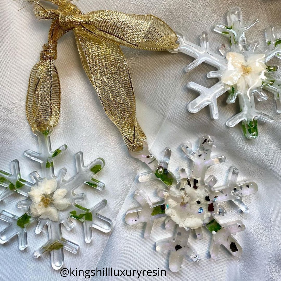 How To Make Epoxy Resin Festive Decorations: - Craft Resin UK