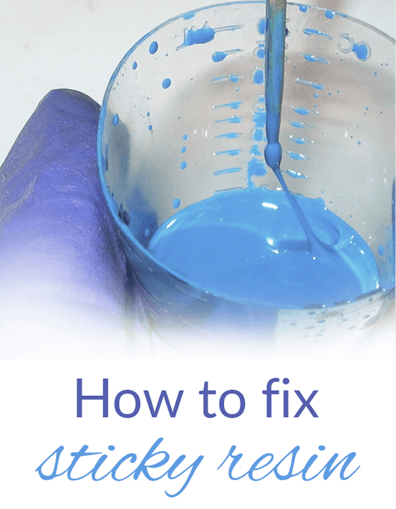 Is there a way to harden sticky resin? - Craft Resin UK