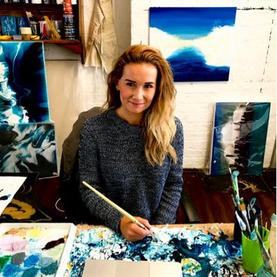 Kate Chesters, artist from the UK - Craft Resin UK