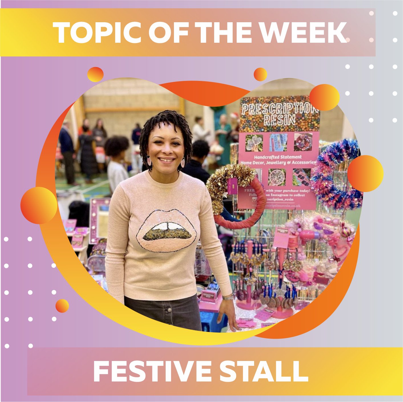 Selling Your Epoxy Resin Creations At In Person Festive Events: - Craft Resin UK