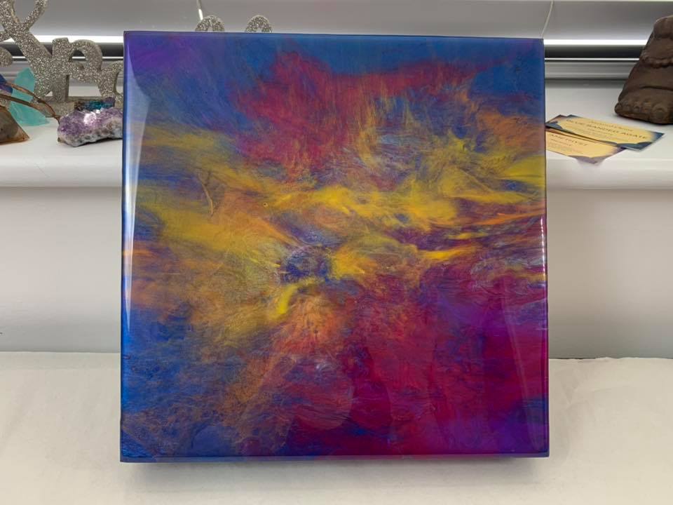 Sharon Lindley, artist from the UK - Craft Resin UK