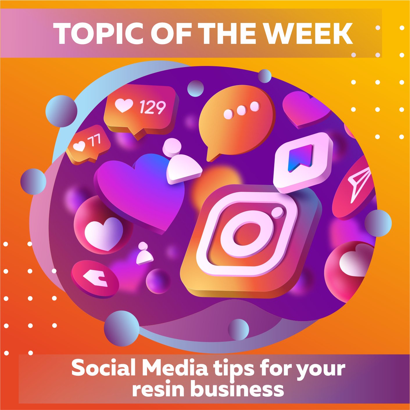Social Media Tips For Your Epoxy Resin Business - Craft Resin UK