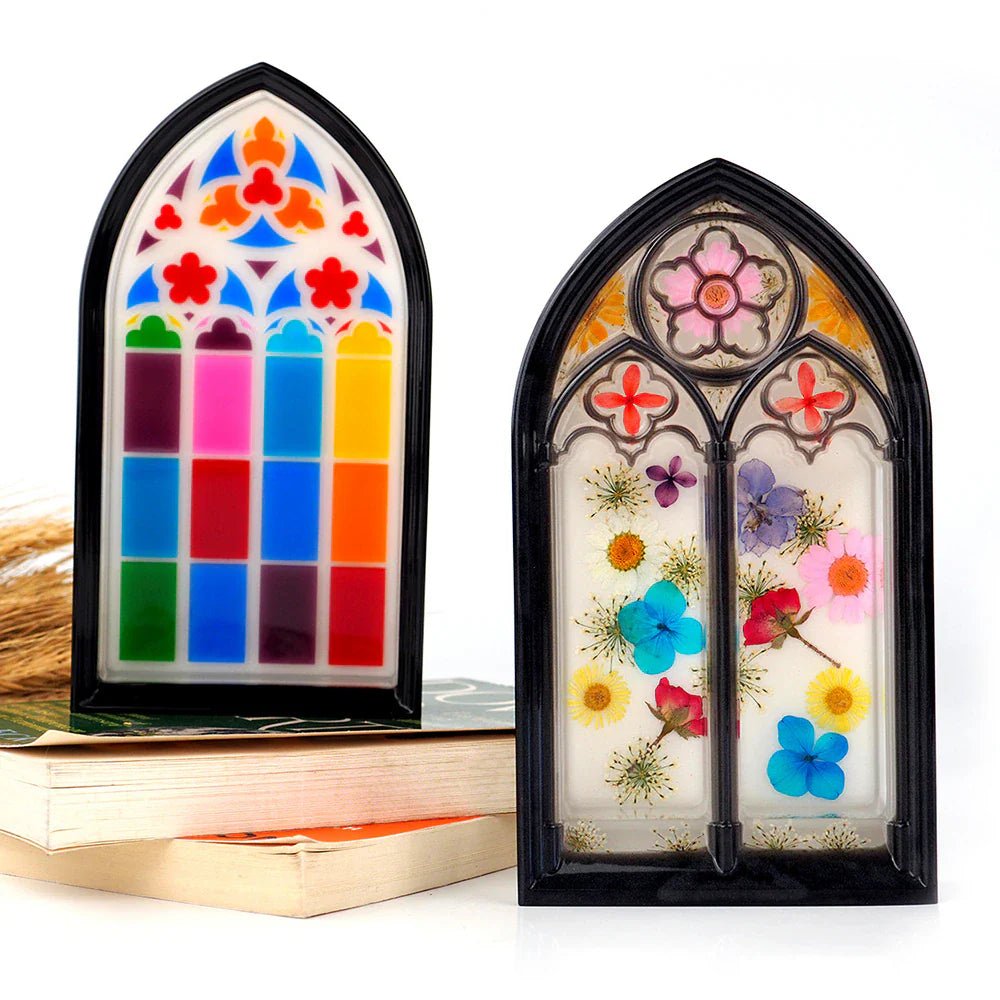 Classic Church Window Ornament Storage Tray Resin Mold - Craft Resin UK