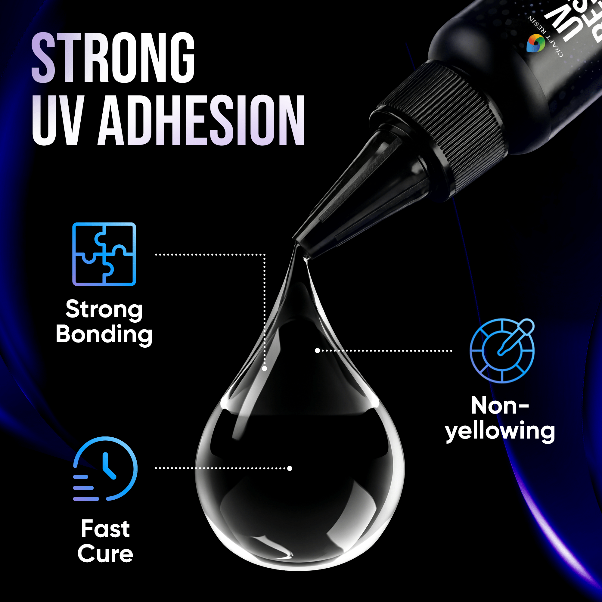 CRAFT RESIN Bonding UV with Flashlight - 30g - Craft Resin UK