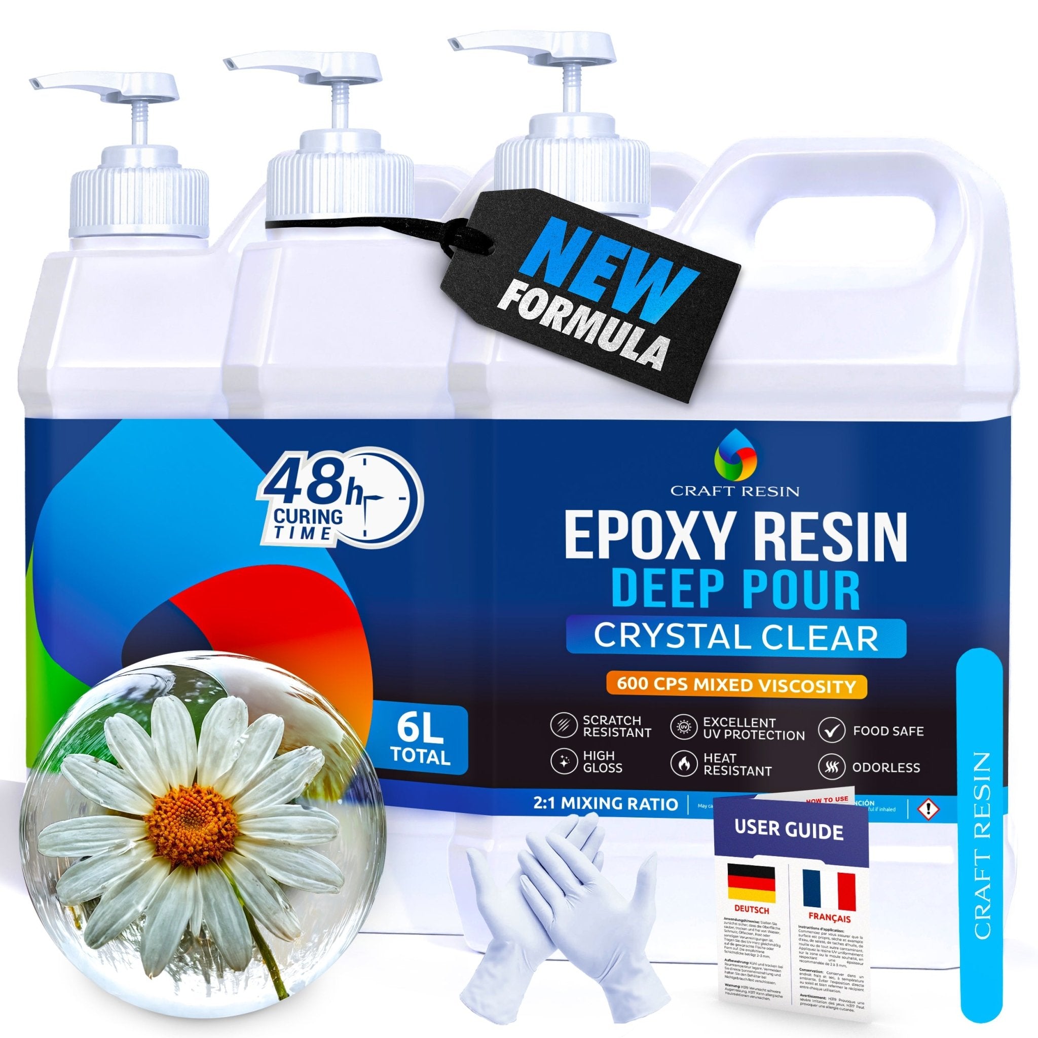 Craft Resin Deep Pour – 6L - Craft Resin UK