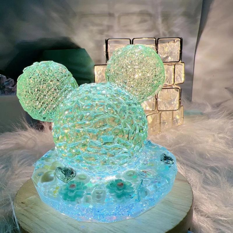 Diamond Mickey Ornament Decoration Resin Mold - Craft Resin UK