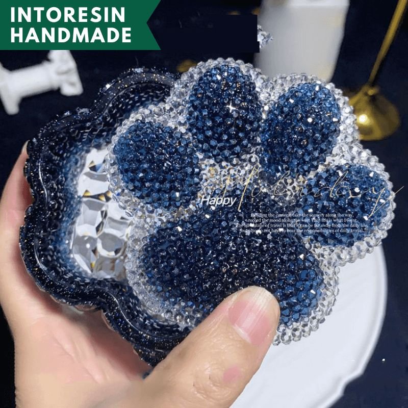Diamond Veneer Cat Claw Storage Box Mold - Craft Resin UK