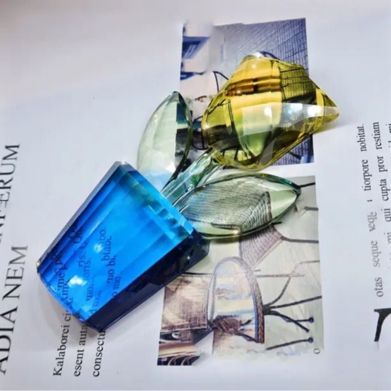 Handmade Crystal Flower Pot Ornament Resin Mold - Craft Resin UK