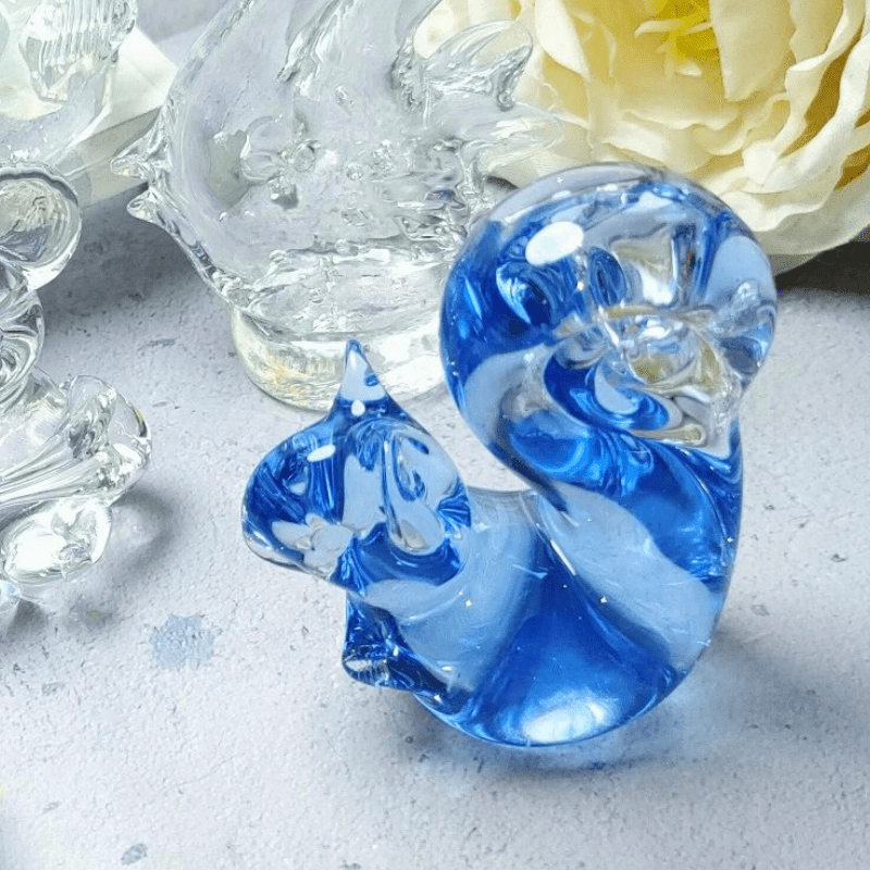 Handmade Crystal Squirrel Ornament Resin Mold - Craft Resin UK