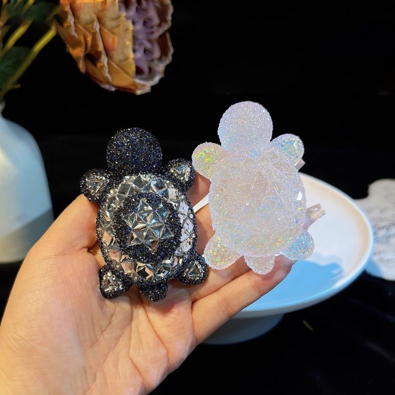 Handmade Cute Diamond Turtle Ornament Resin Mold - Craft Resin UK