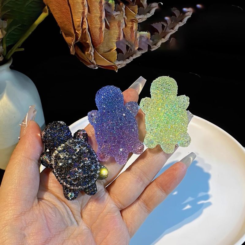Handmade Cute Diamond Turtle Ornament Resin Mold - Craft Resin UK