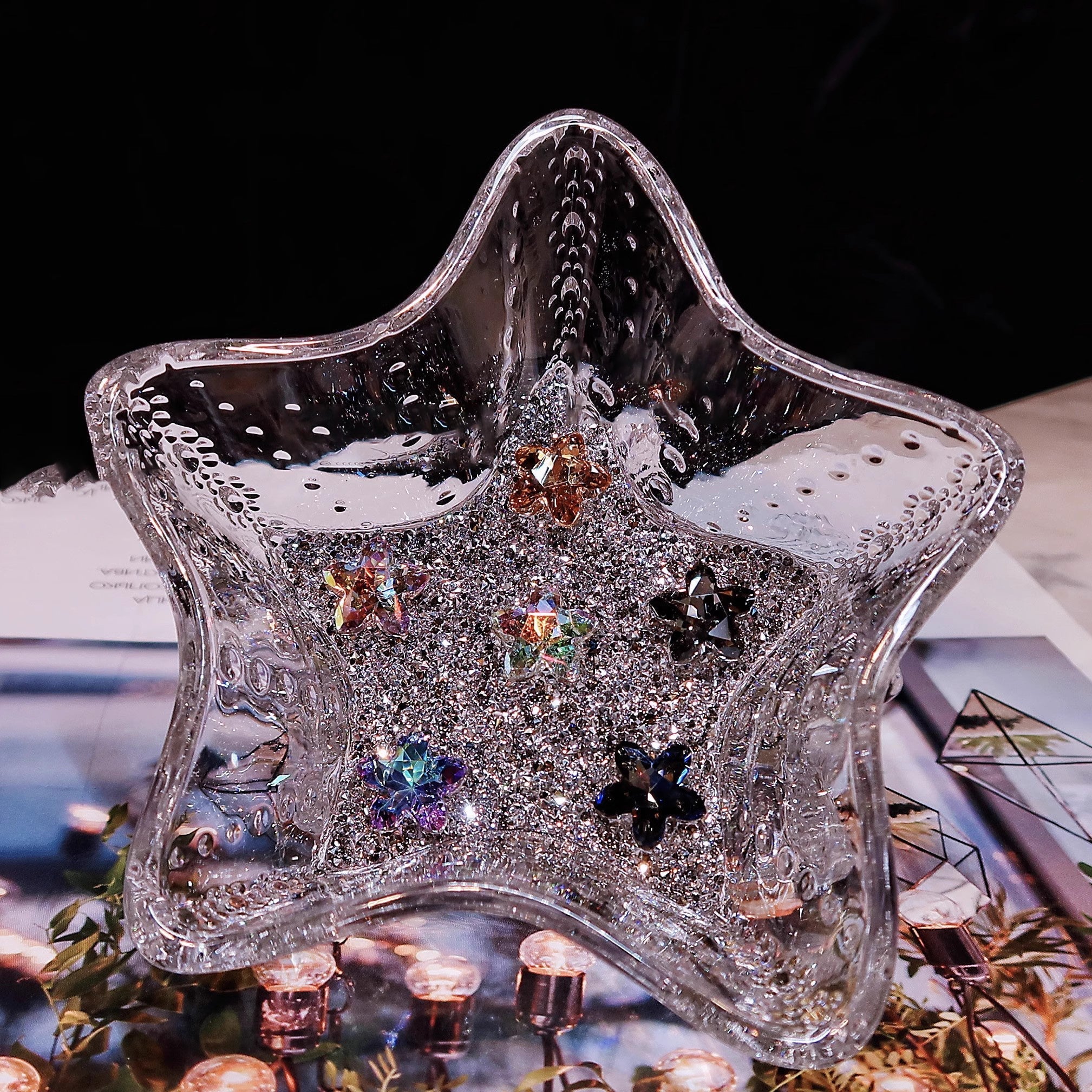 Handmade Extra Large Size Diamond Starfish Storage Jar Resin Molds - Craft Resin UK