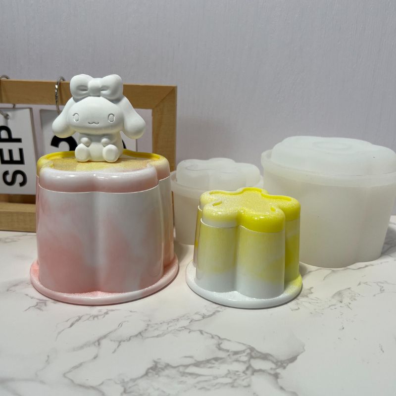Pudding Storage Jar Resin Mold - Craft Resin UK