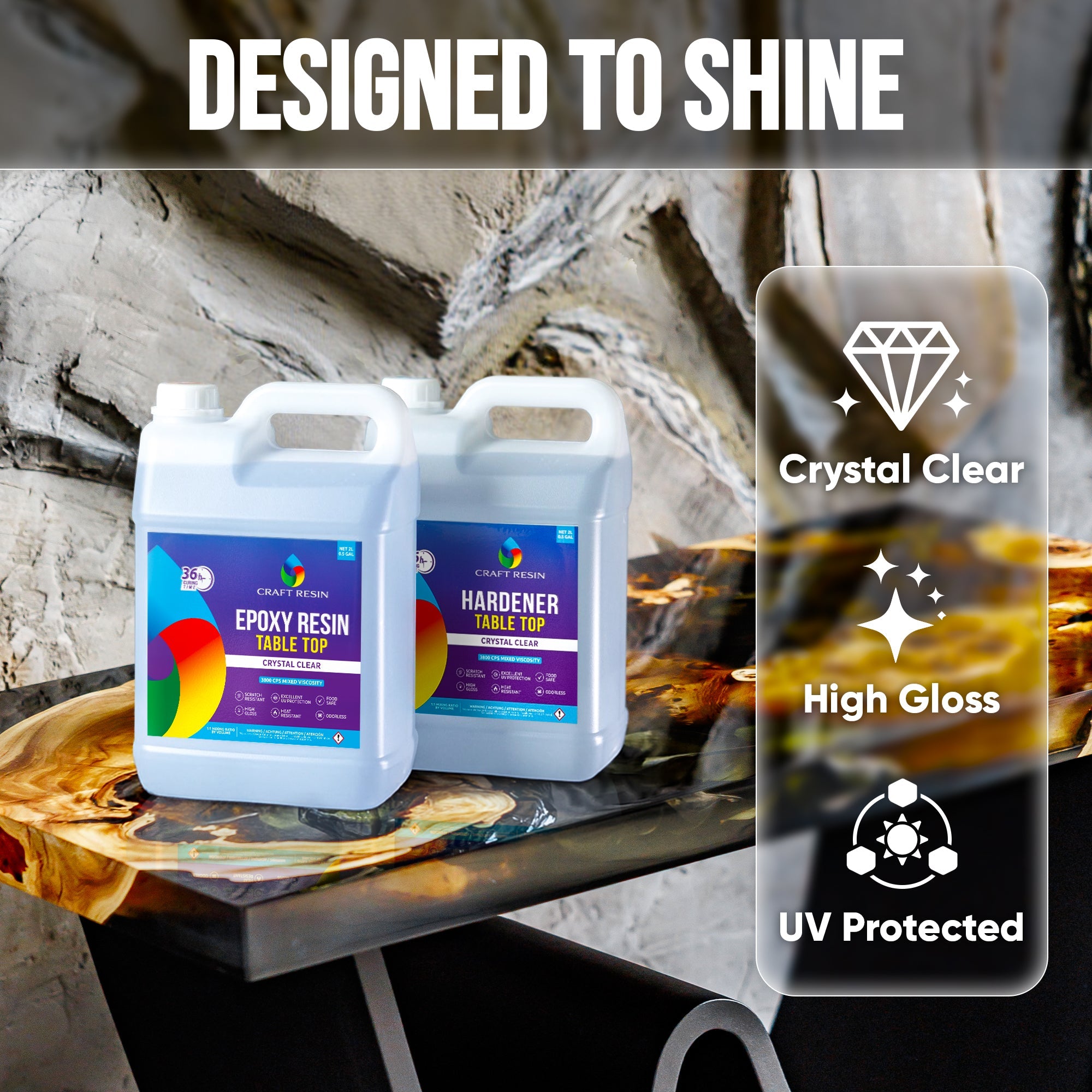 Table Top Resin - 4L - Craft Resin UK