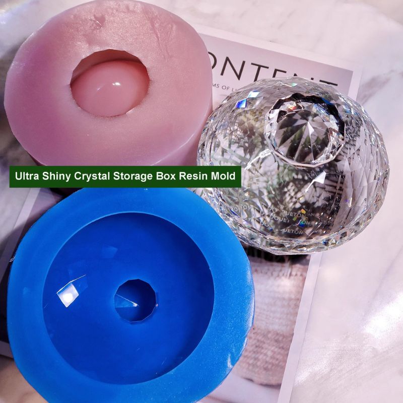 Ultra Shiny Crystal Storage Box Resin Mold - Craft Resin UK