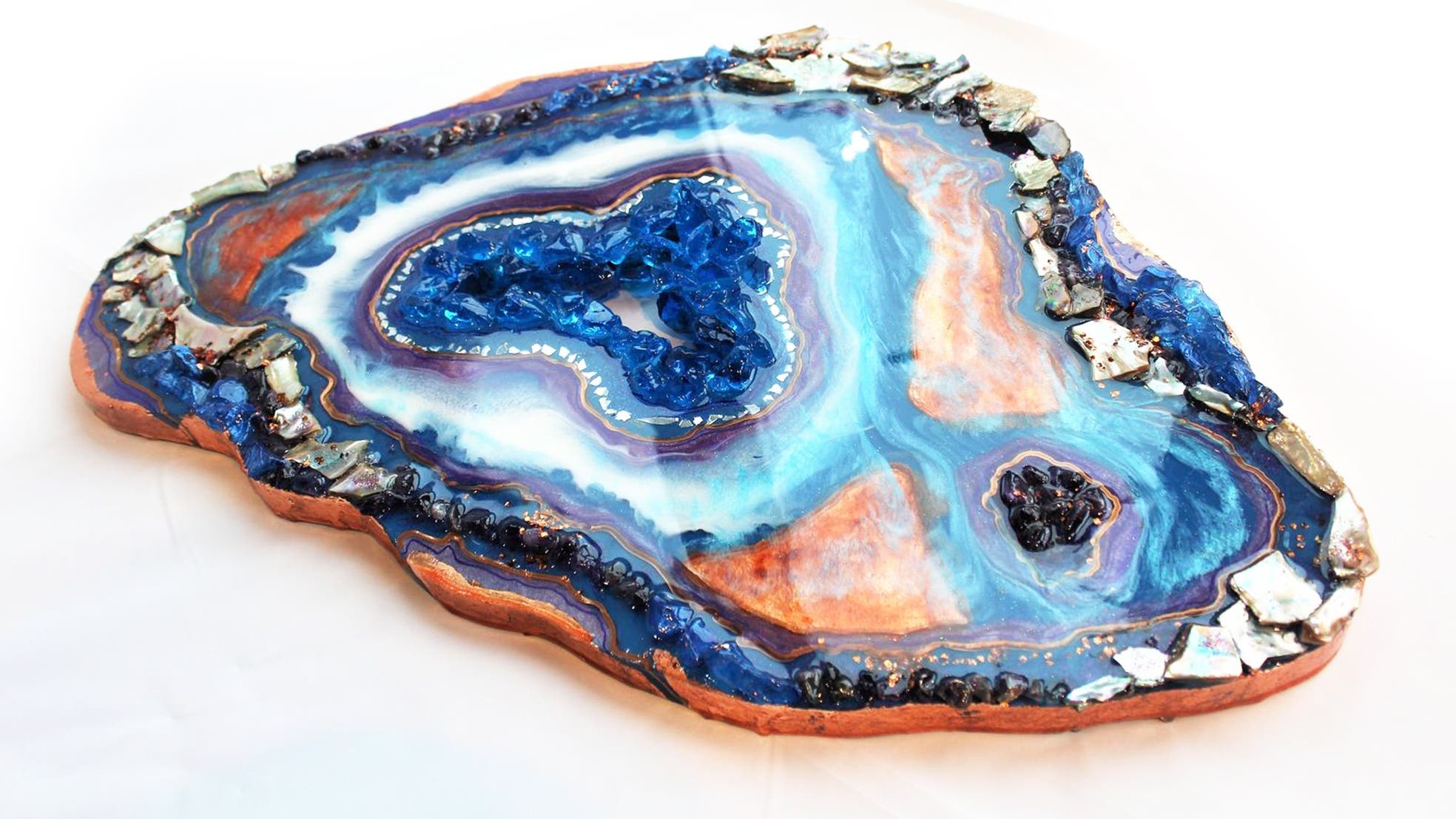 Glittering Geodes - Craft Resin