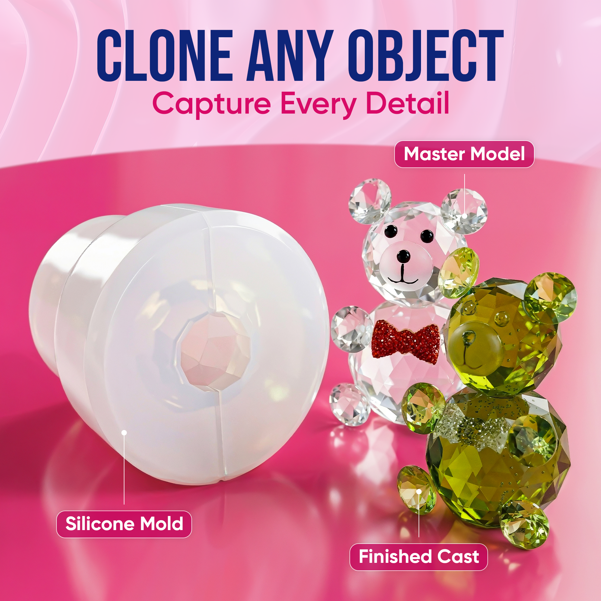 Silicone for Mold Making (15A) - 1000g