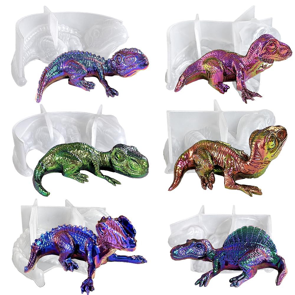 3D Dinosaur Resin Molds - Craft Resin UK