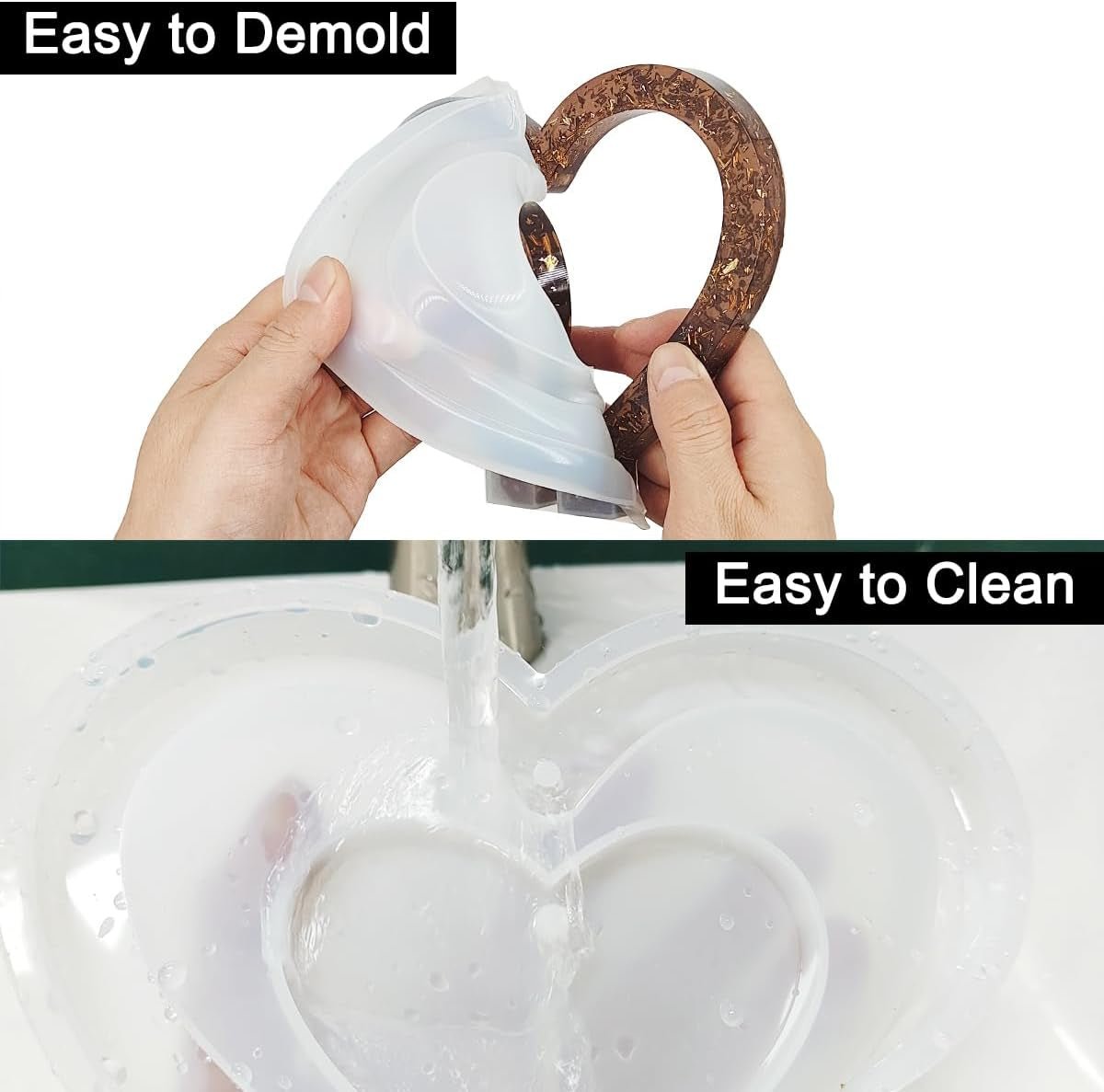 3D Photo Frame Resin Molds - set of 2 - Craft Resin UK