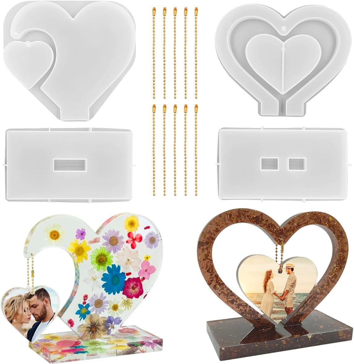 3D Photo Frame Resin Molds - set of 2 - Craft Resin UK