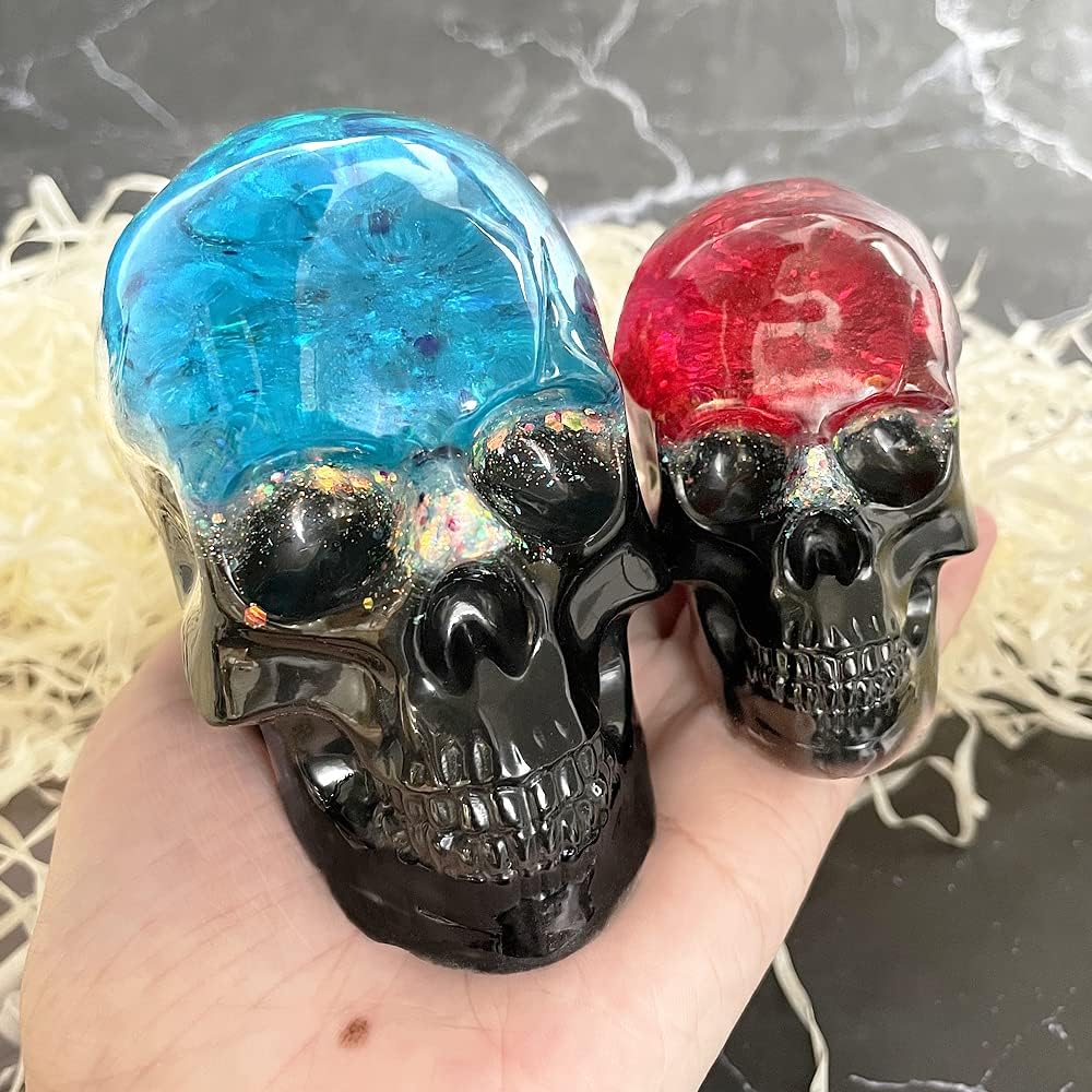 3D Skull Resin Moulds - Set of 3 - Craft Resin UK