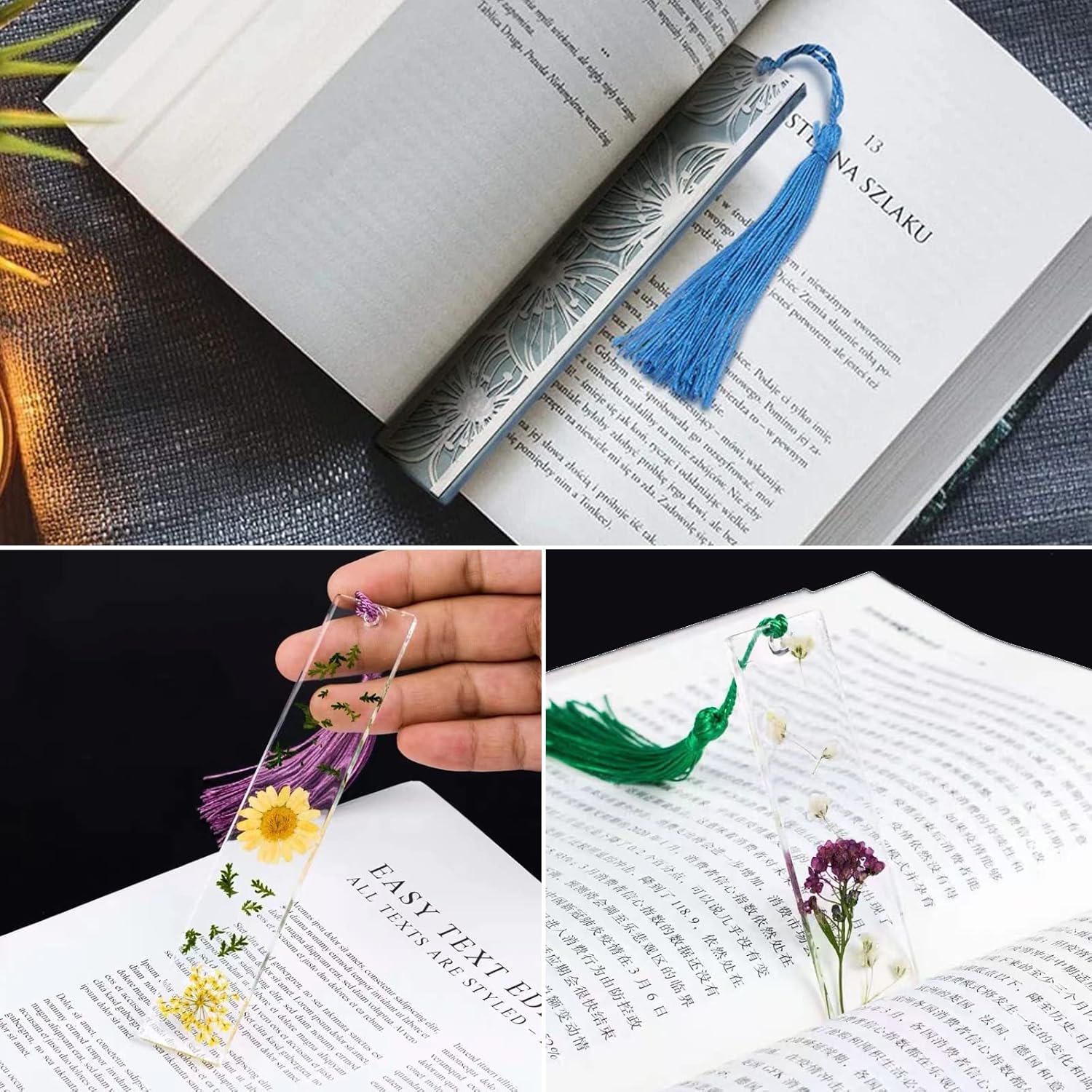 Bookmark Mould Set - set of 10 - Craft Resin UK