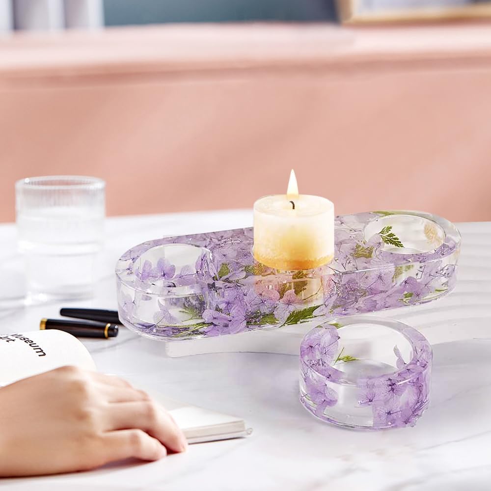 Candle Holder Resin Moulds - set of 3 - Craft Resin UK