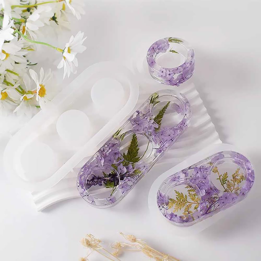 Candle Holder Resin Moulds - set of 3 - Craft Resin UK