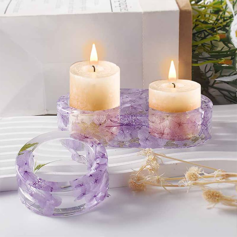 Candle Holder Resin Moulds - set of 3 - Craft Resin UK