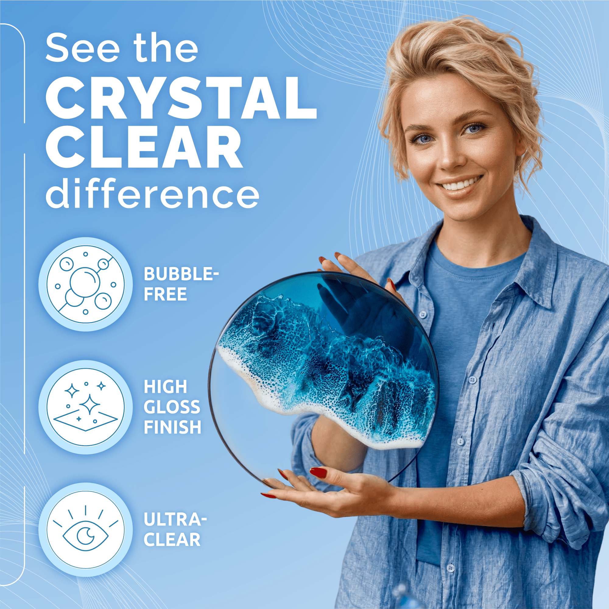 CRAFT RESIN Arts & Crafts Epoxy – 2L - Craft Resin UK