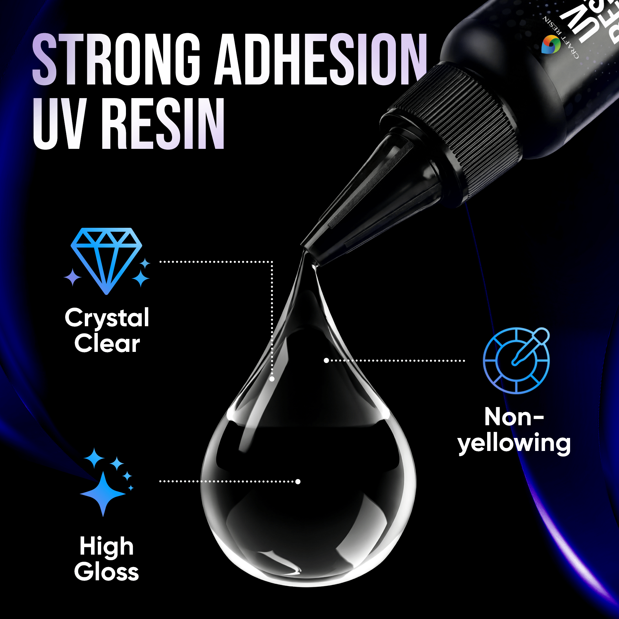 CRAFT RESIN Bonding UV with Flashlight - 30g - Craft Resin UK