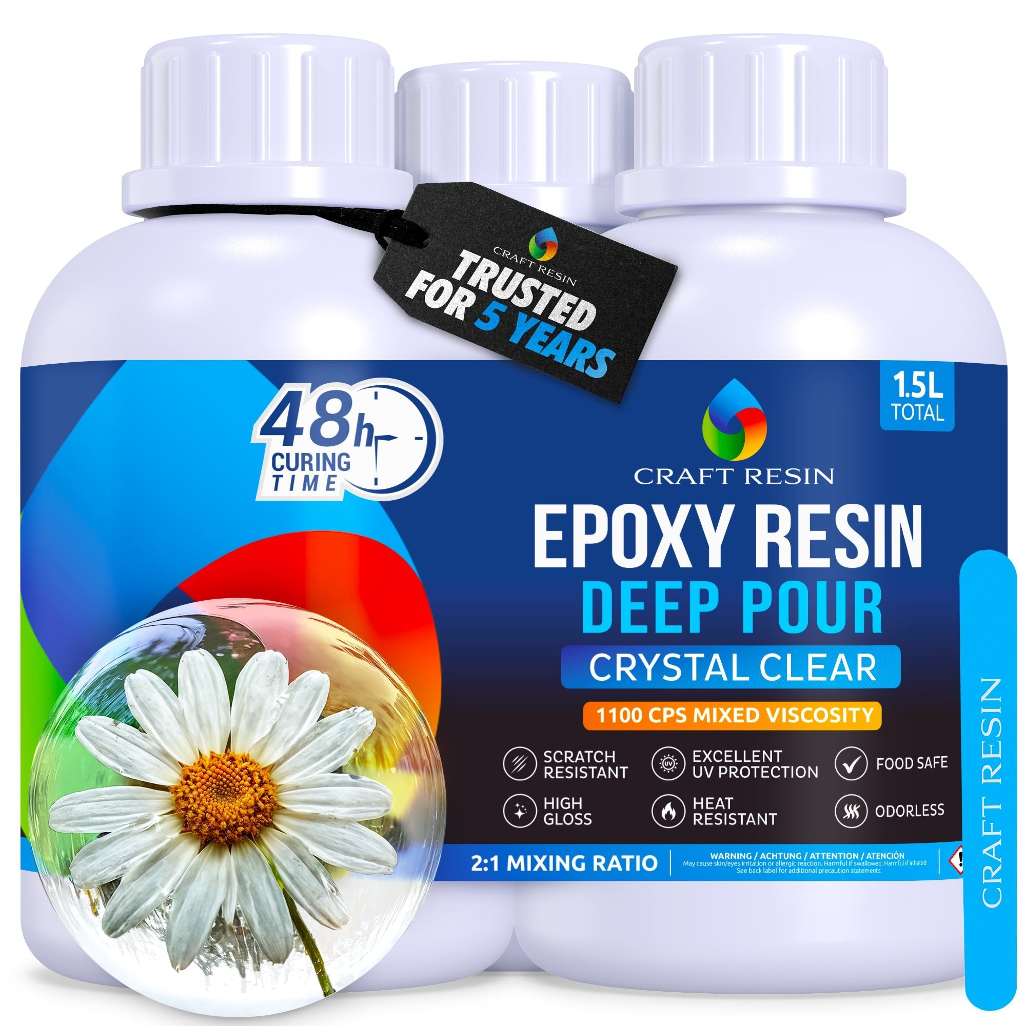 Craft Resin Deep Pour – 1.5L - Craft Resin UK