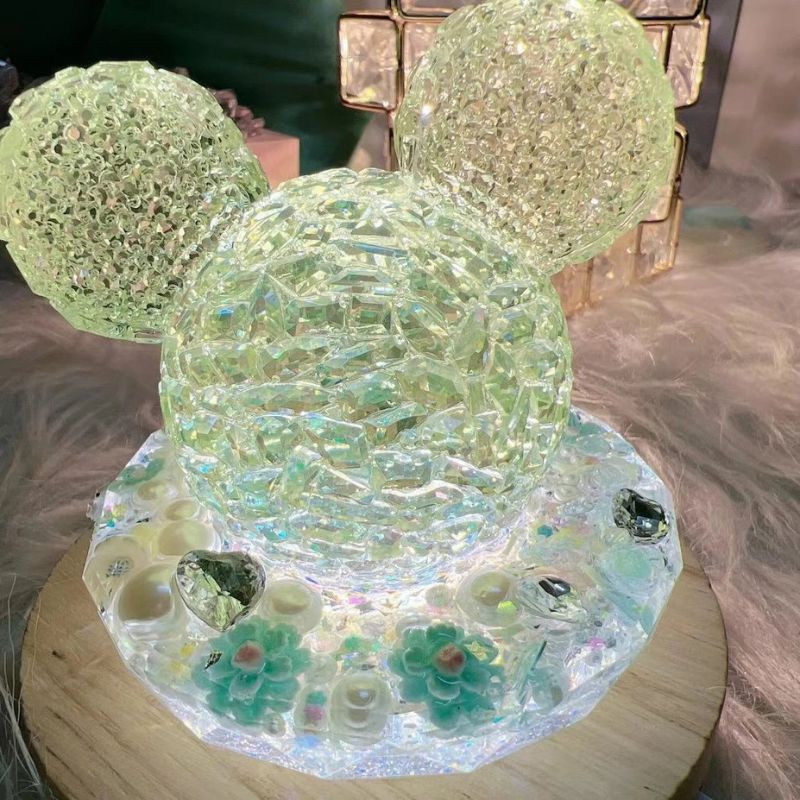 Diamond Mickey Ornament Decoration Resin Mold - Craft Resin UK