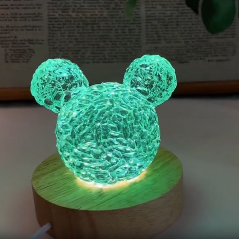 Diamond Mickey Ornament Decoration Resin Mold - Craft Resin UK