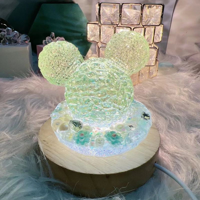 Diamond Mickey Ornament Decoration Resin Mold - Craft Resin UK