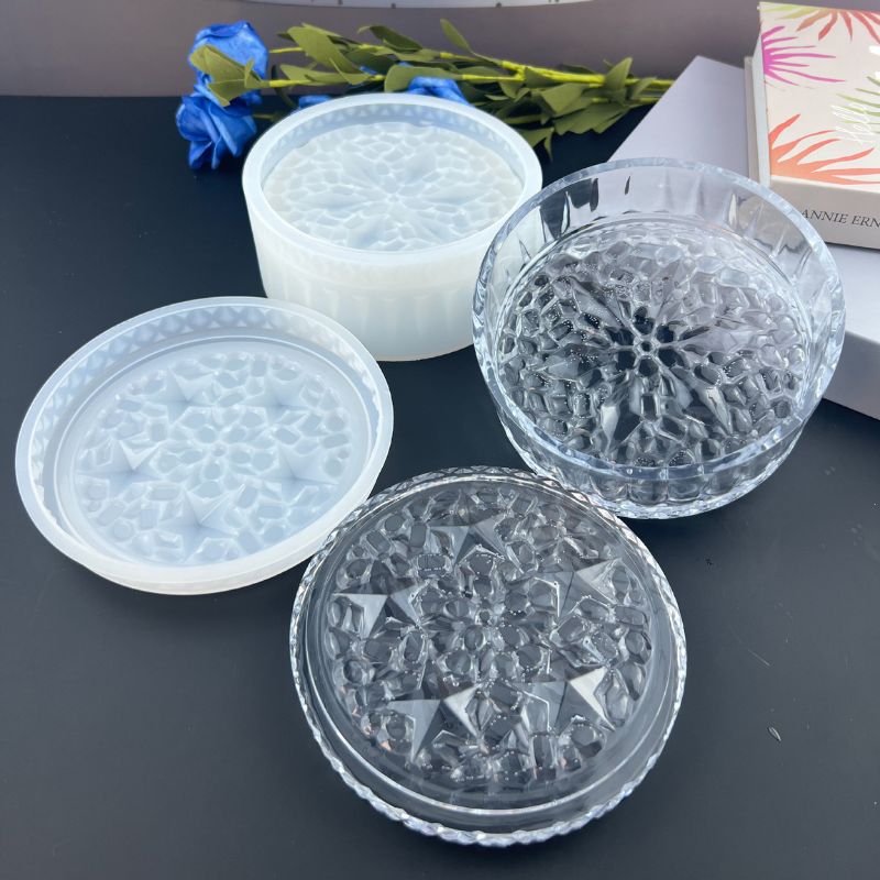 Diamond Veneer Cat Claw Storage Box Mold - Craft Resin UK