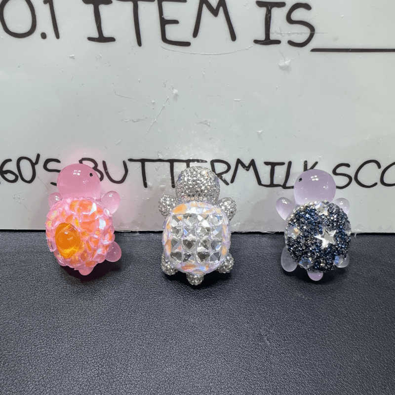 Handmade Cute Diamond Turtle Ornament Resin Mold - Craft Resin UK
