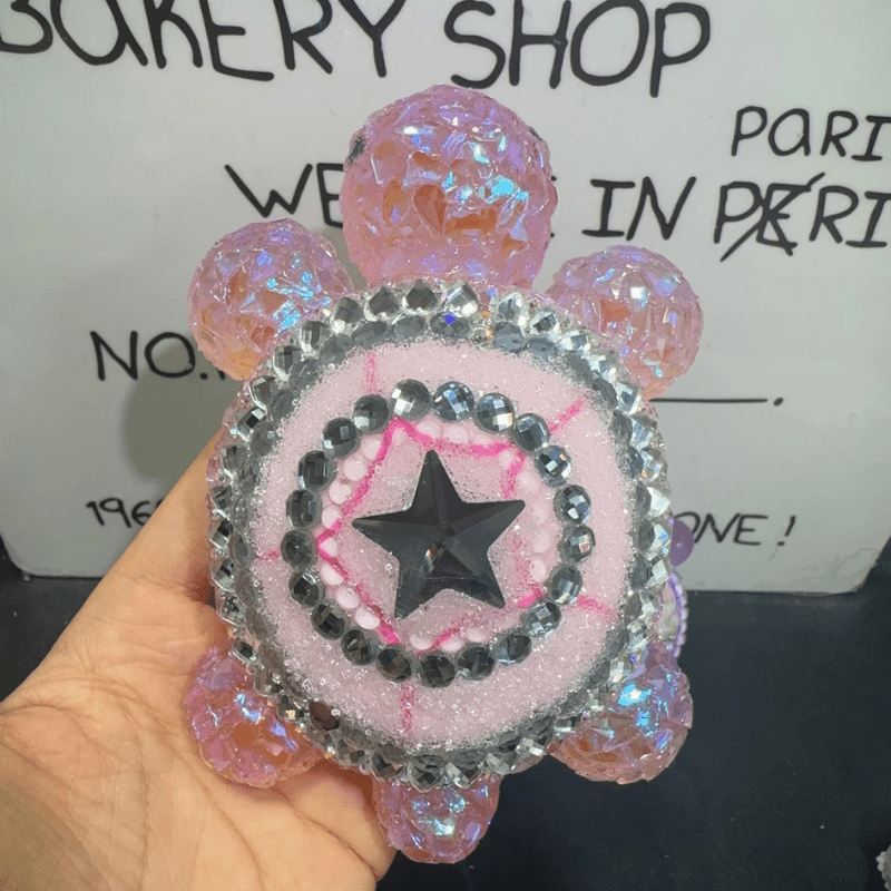 Handmade Cute Diamond Turtle Ornament Resin Mold - Craft Resin UK