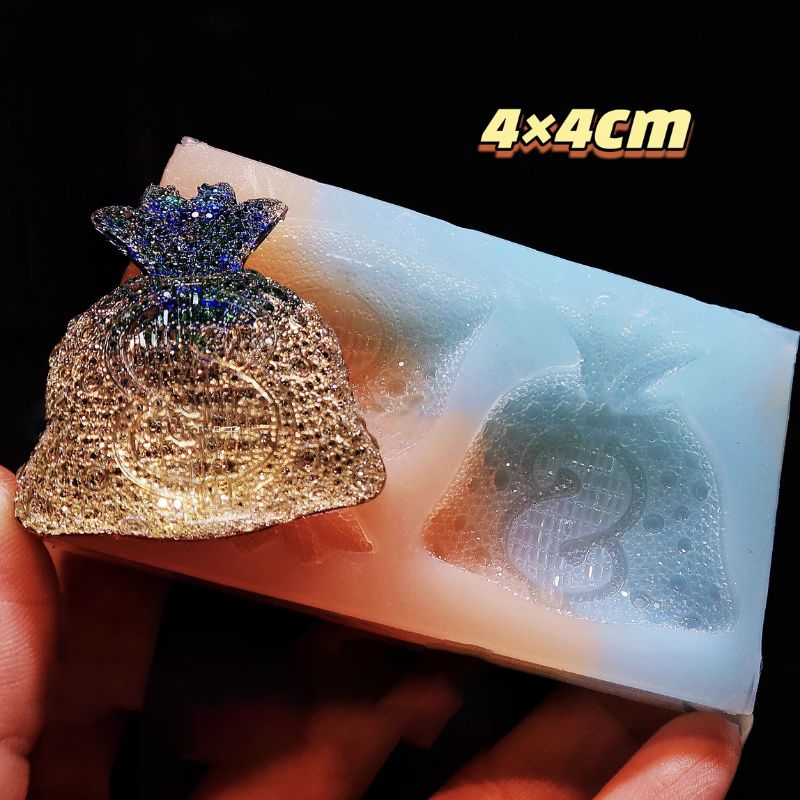 Handmade Money Bags Decoration Resin Mold - Craft Resin UK