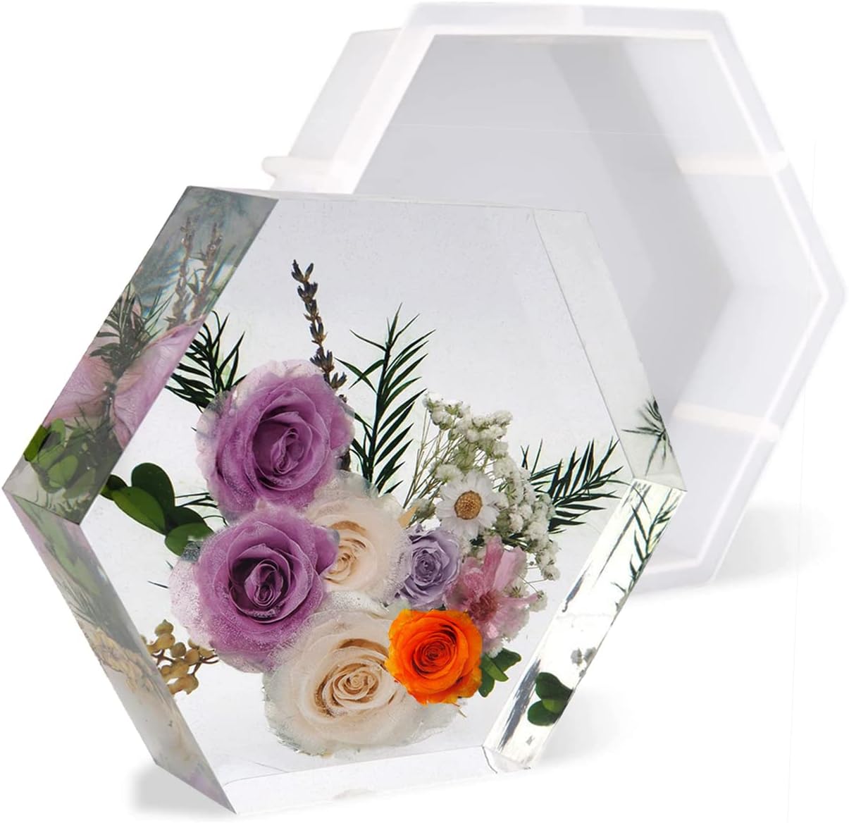 Large Hexagon Resin Mould - Craft Resin UK