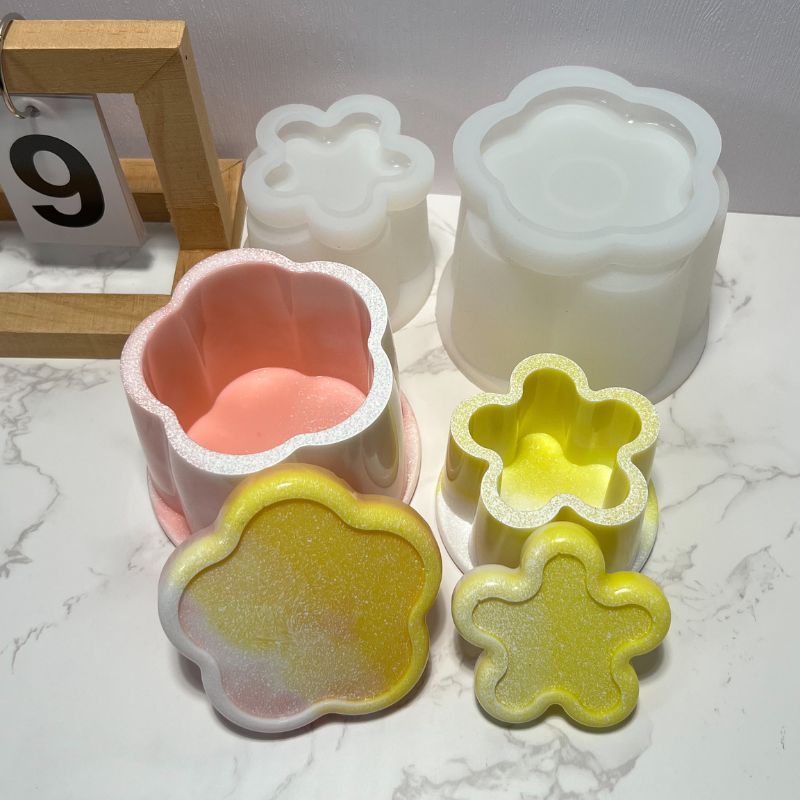 Pudding Storage Jar Resin Mold - Craft Resin UK