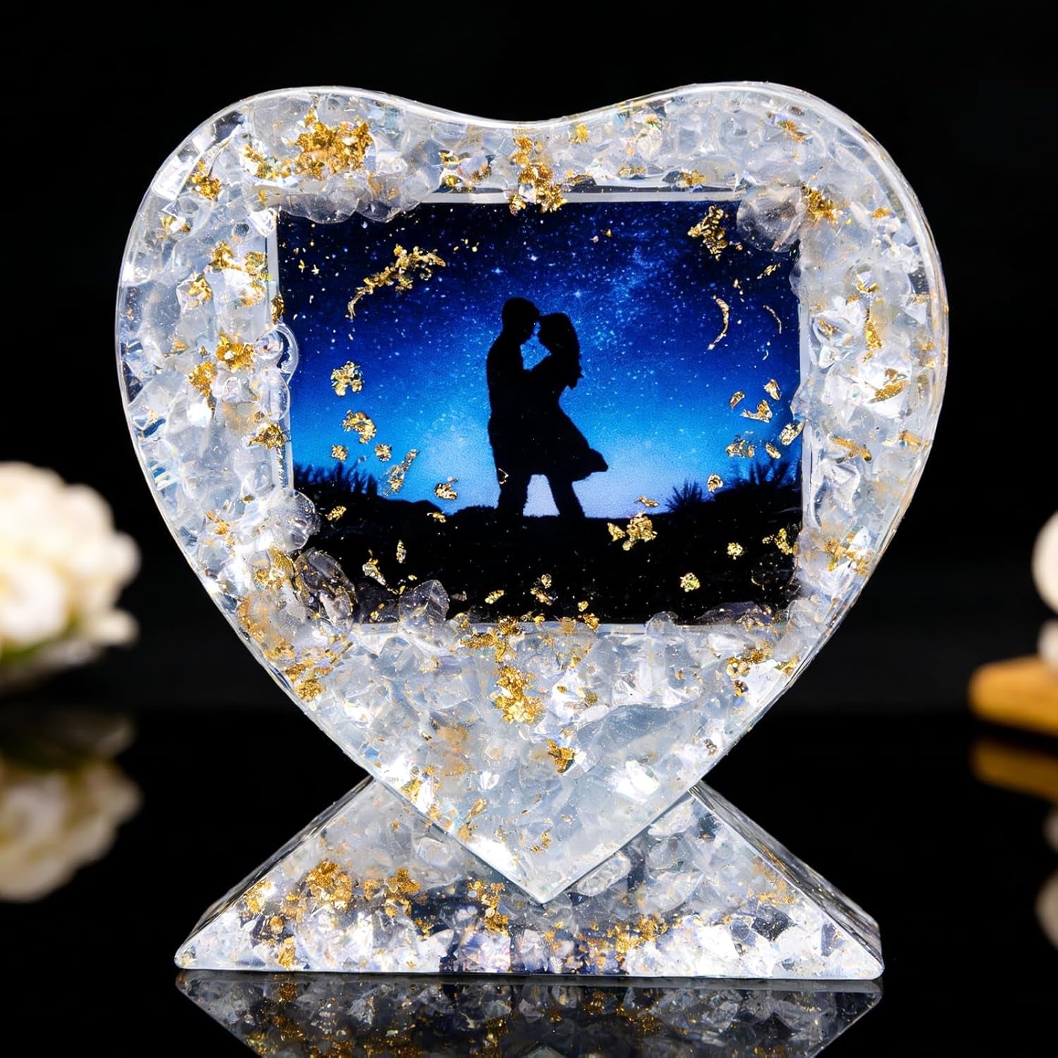 Square and Heart Frame Epoxy Resin Moulds - Craft Resin UK