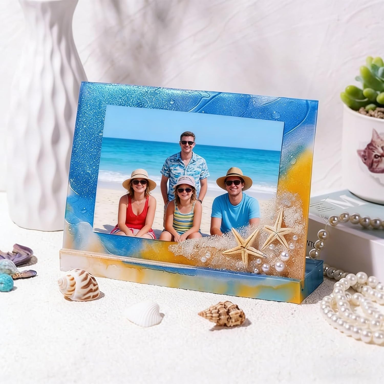 Square and Heart Frame Epoxy Resin Moulds - Craft Resin UK