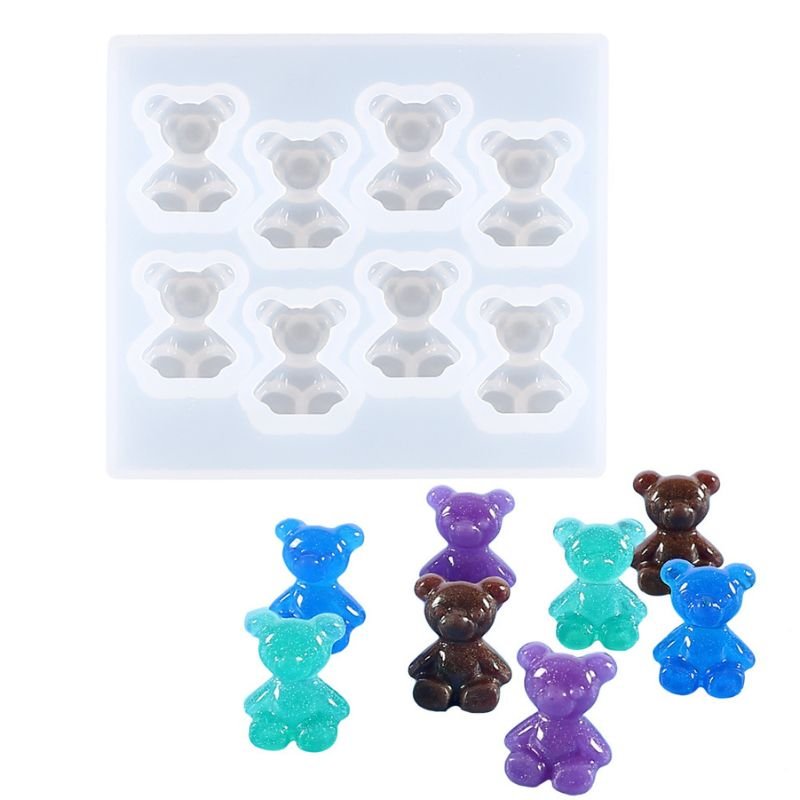 Teddy Bear Silicone Resin Mold - Craft Resin UK