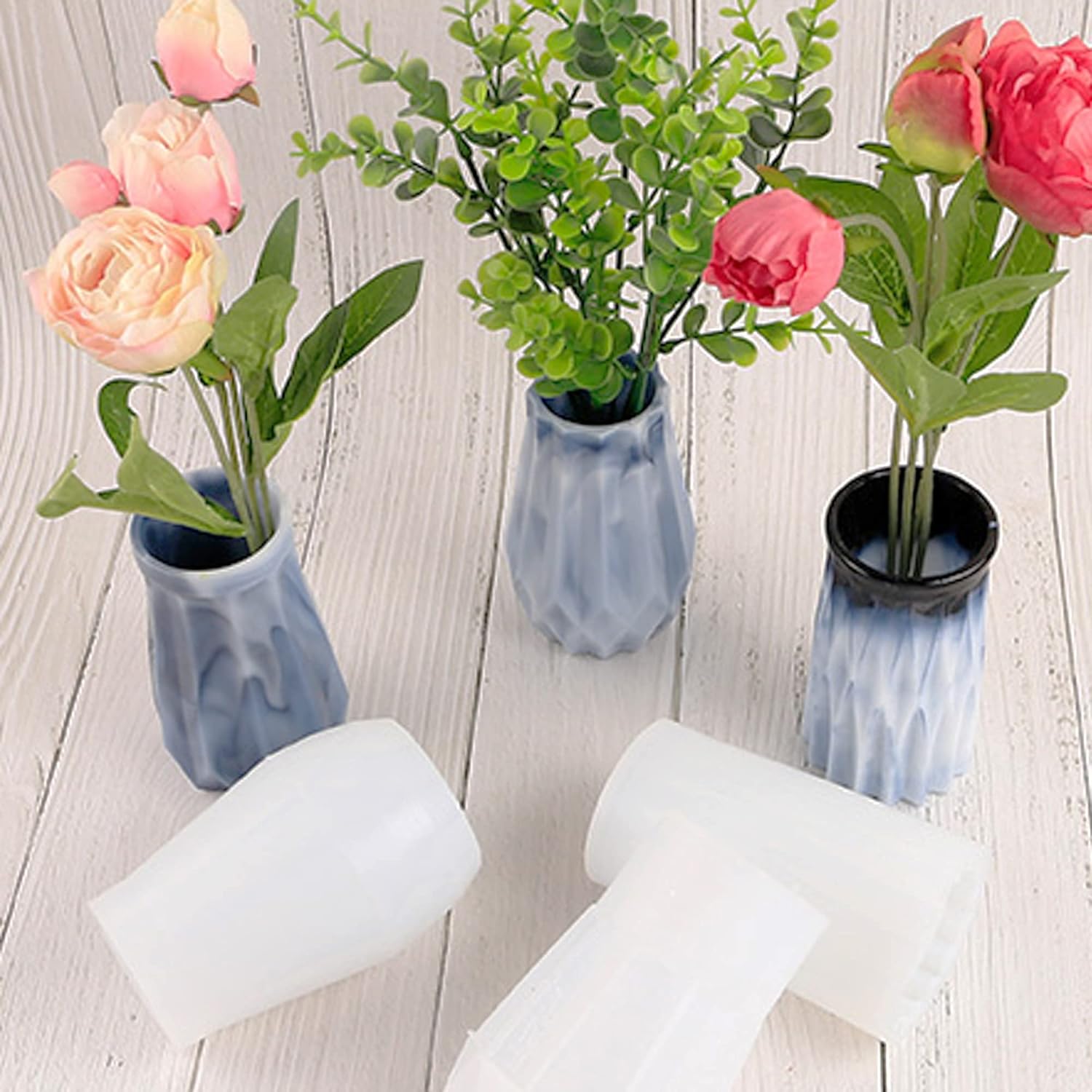 Vase Resin Moulds - set of 3 - Craft Resin UK
